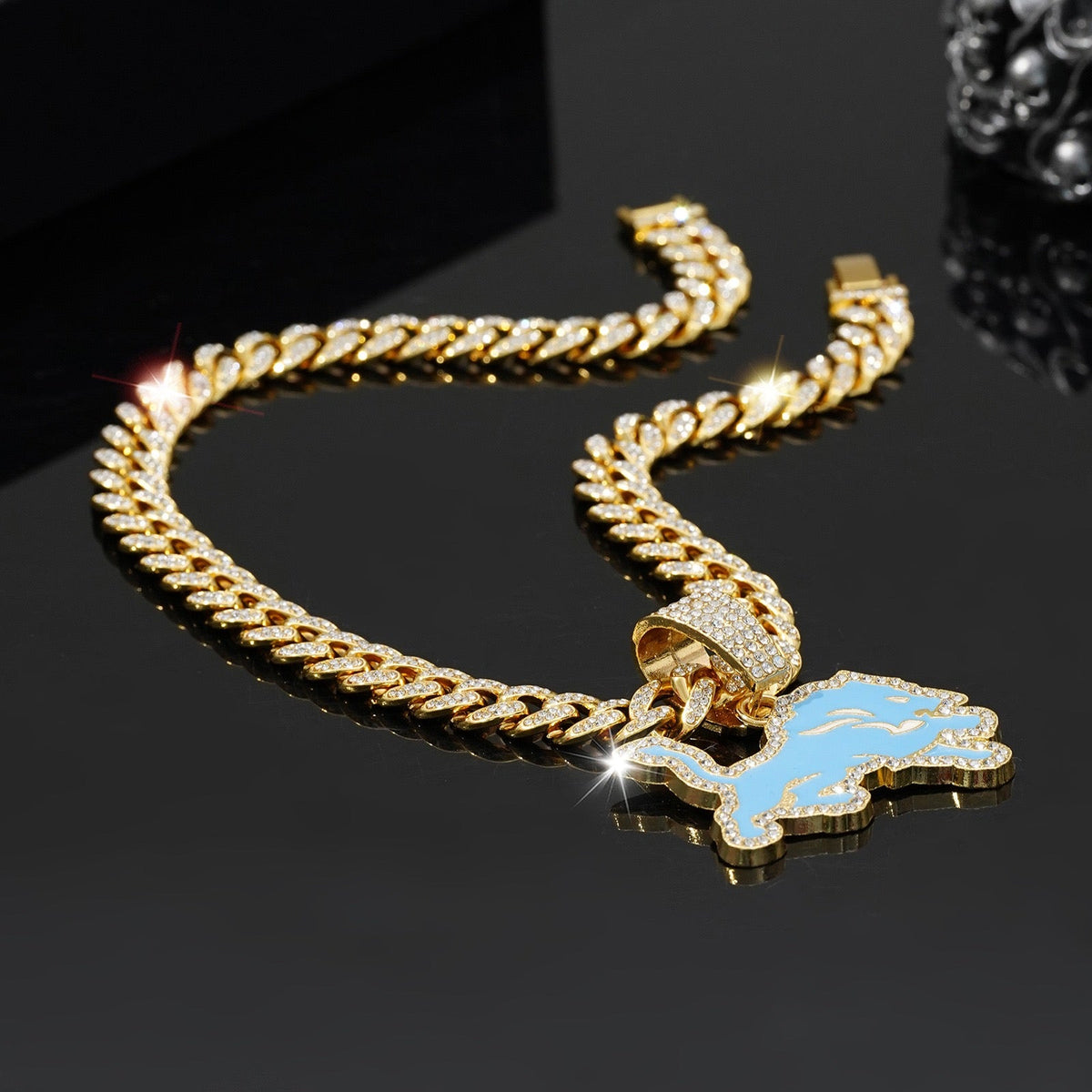 14K Gold Swift Panther Necklace