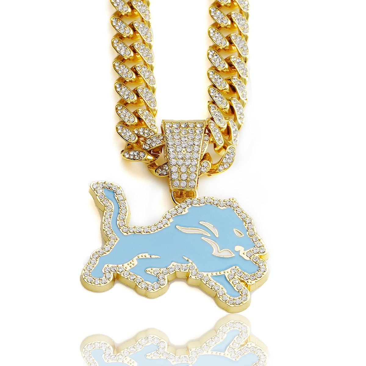 14K Gold Swift Panther Necklace