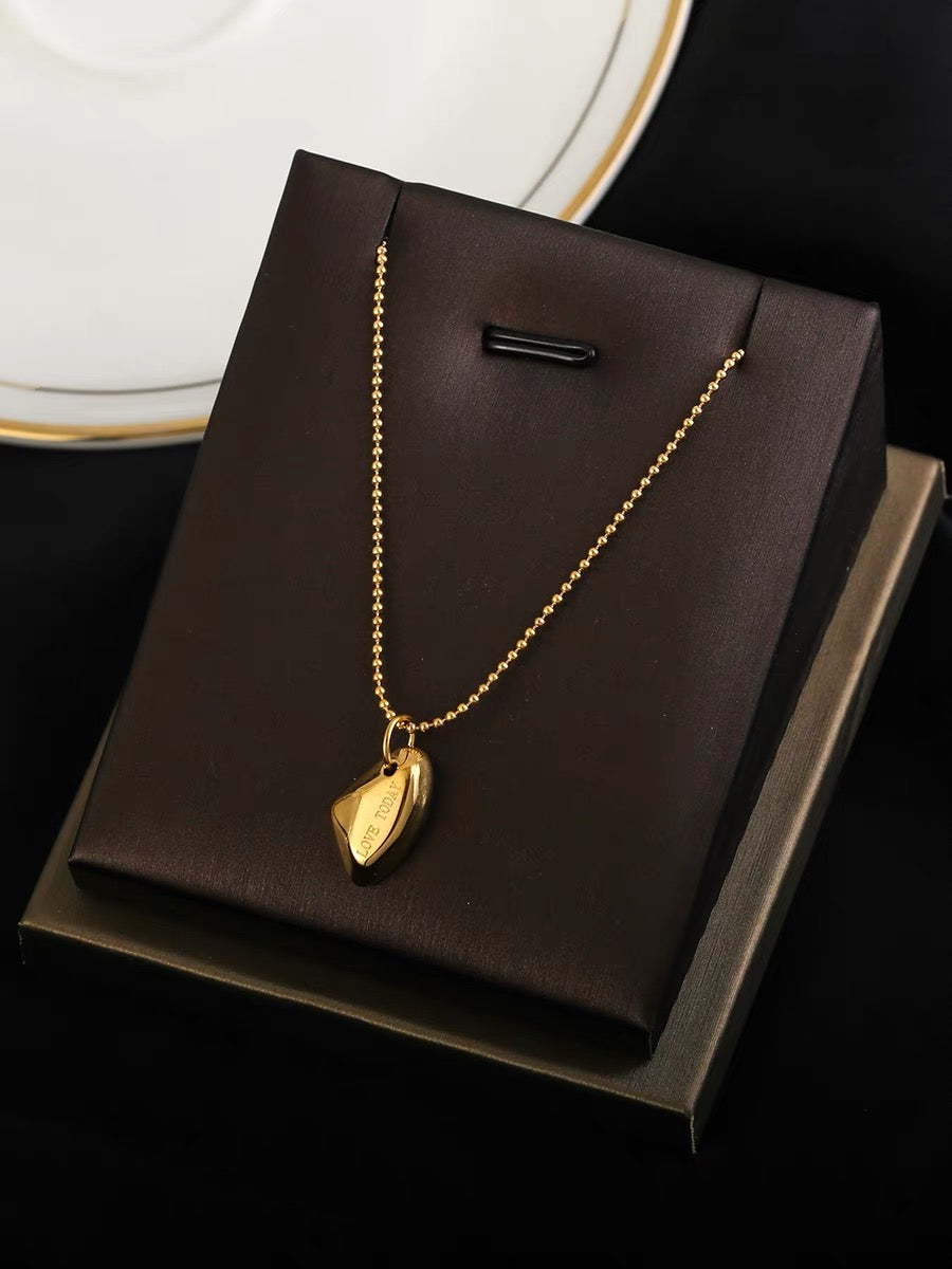 14K Gold Chic Nugget Necklace