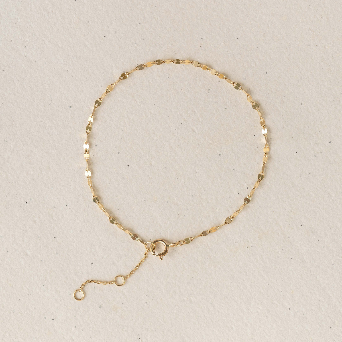 Petal Chain Bracelet 14k Gold - Florence
