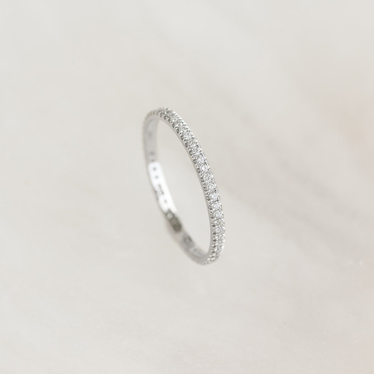 Diamond Eternity Ring White Gold