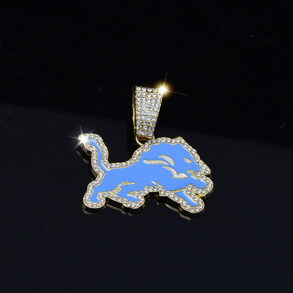 14K Gold Swift Panther Necklace
