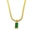 14K Gold Jade Starshine Necklace