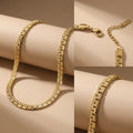 18k Gold Snake Bone Bracelet