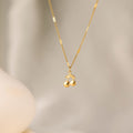18K Gold Mini Cherry Pendant Necklace