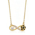 18K Gold Soccer Minimalist Premium Necklace