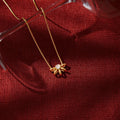 18K Gold Classic Zircon Minimalist Designer Necklace