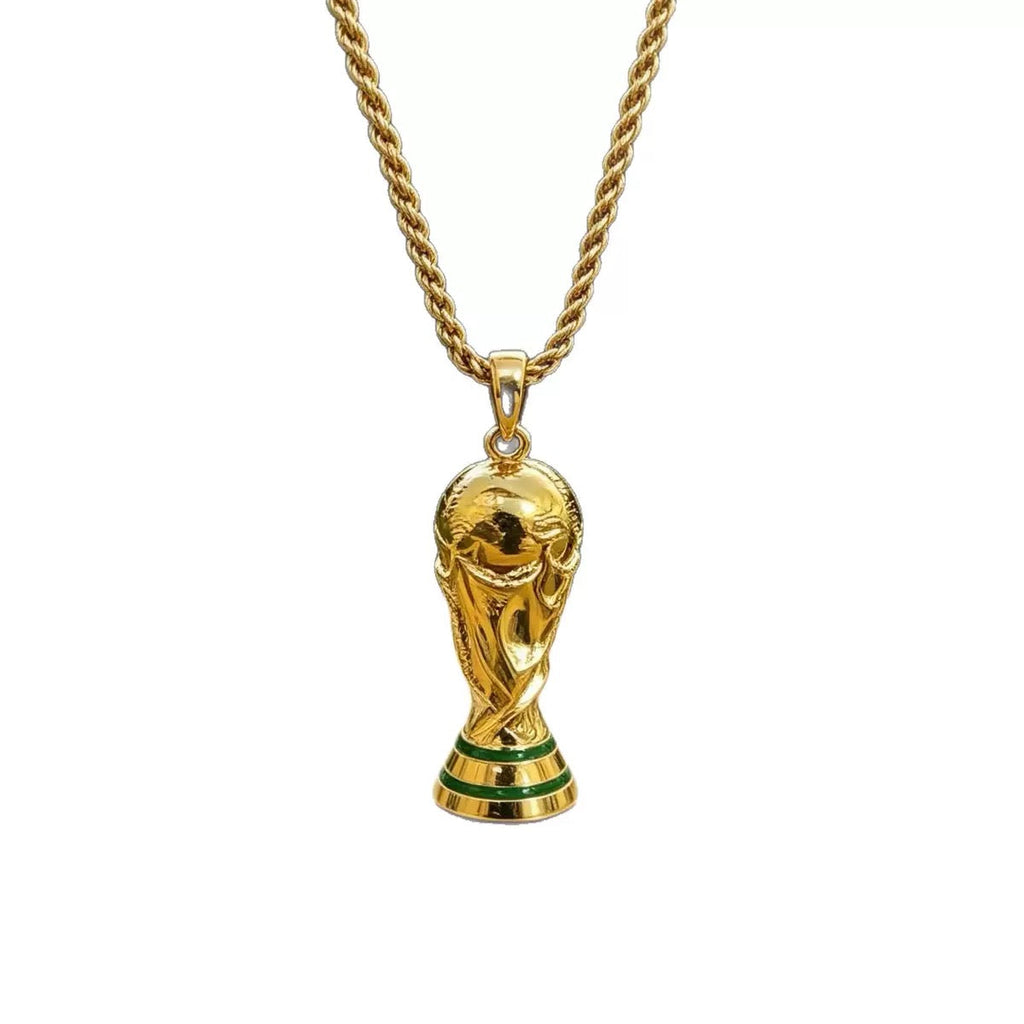 14K Gold World Cup Fashion Pendant (2026 New Arrival)