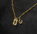 Latest 14K Gold Cross Pendant Necklace (Unisex)