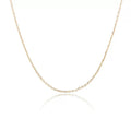 14K Gold Pin-Style O-Chain Necklace