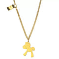 New 14K Gold "Instant Wealth" Pendant Necklace
