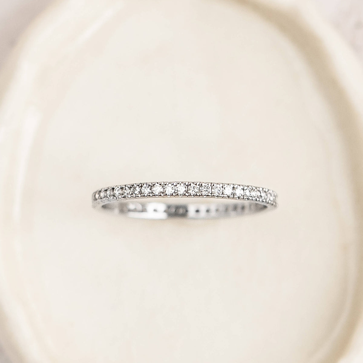 Diamond Eternity Ring White Gold