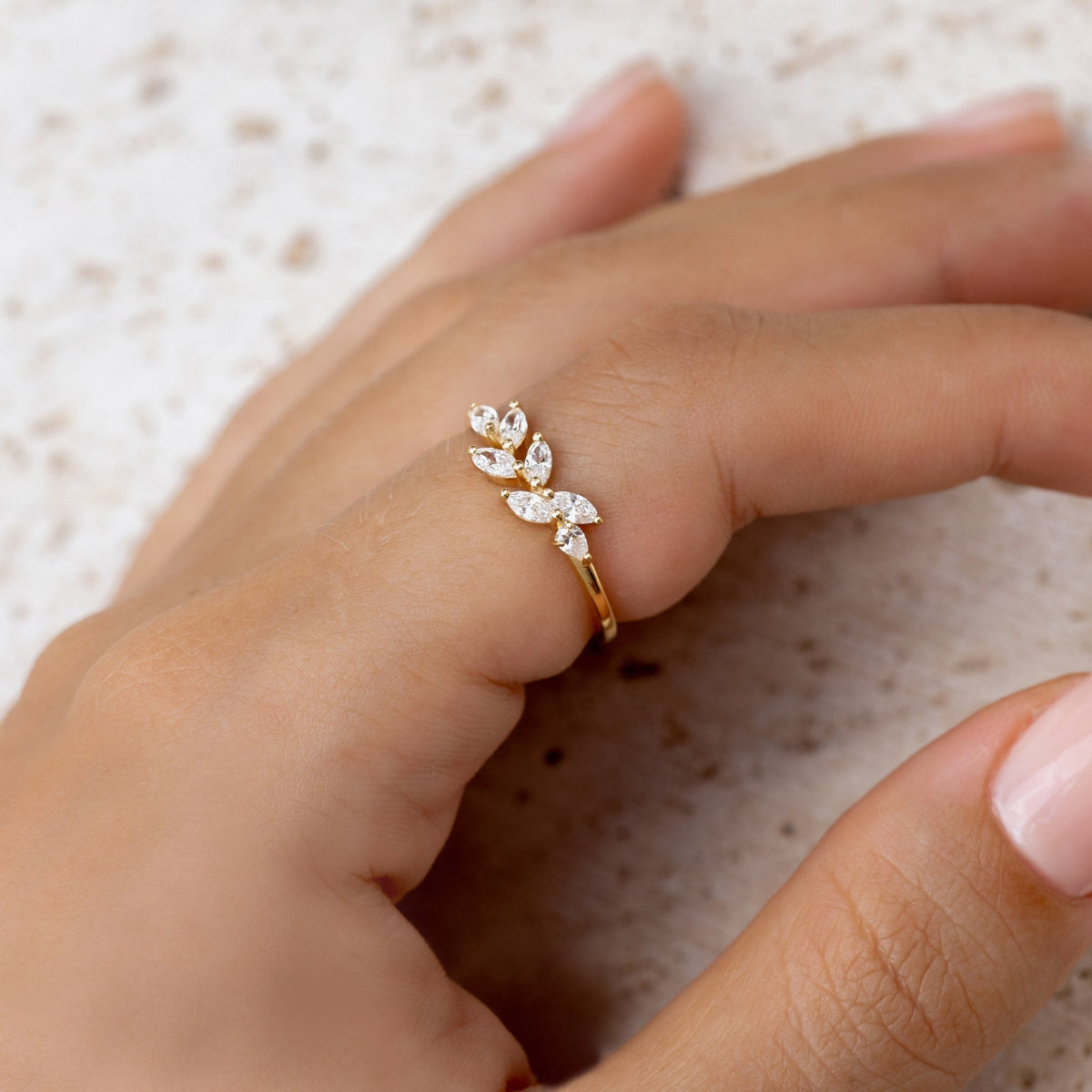 Leaf Ring - Freya