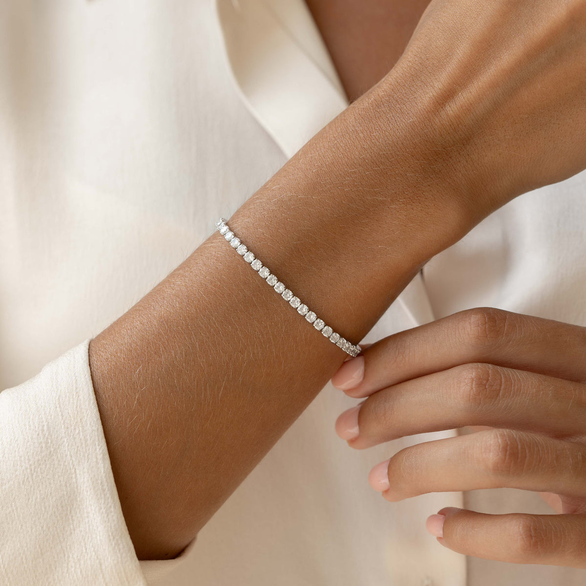 Tennis Bracelet Silver - Zilla