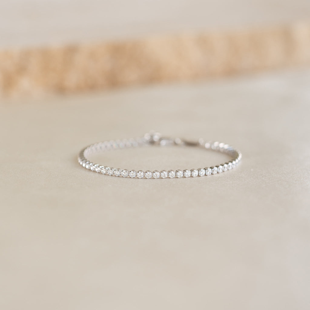 Tennis Bracelet Silver - Audrey
