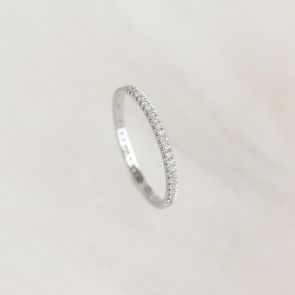 Diamond Eternity Ring White Gold